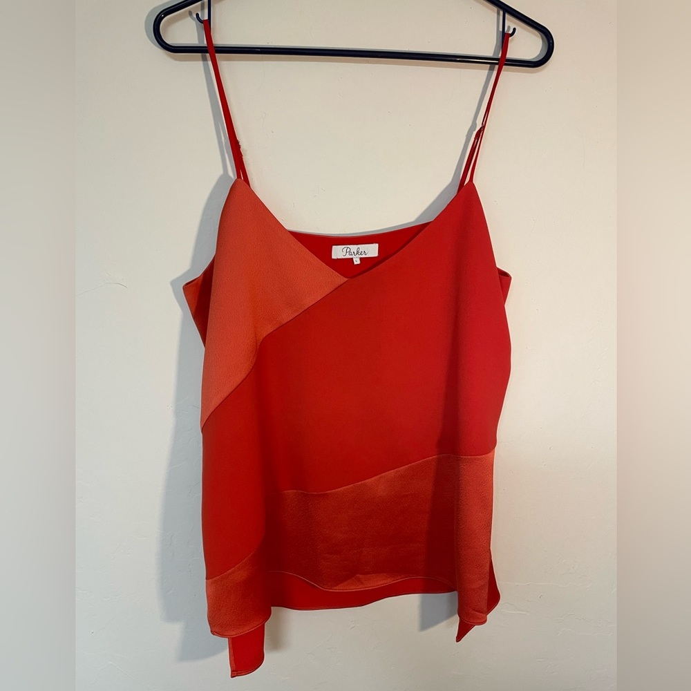 Parker red/orange tank top